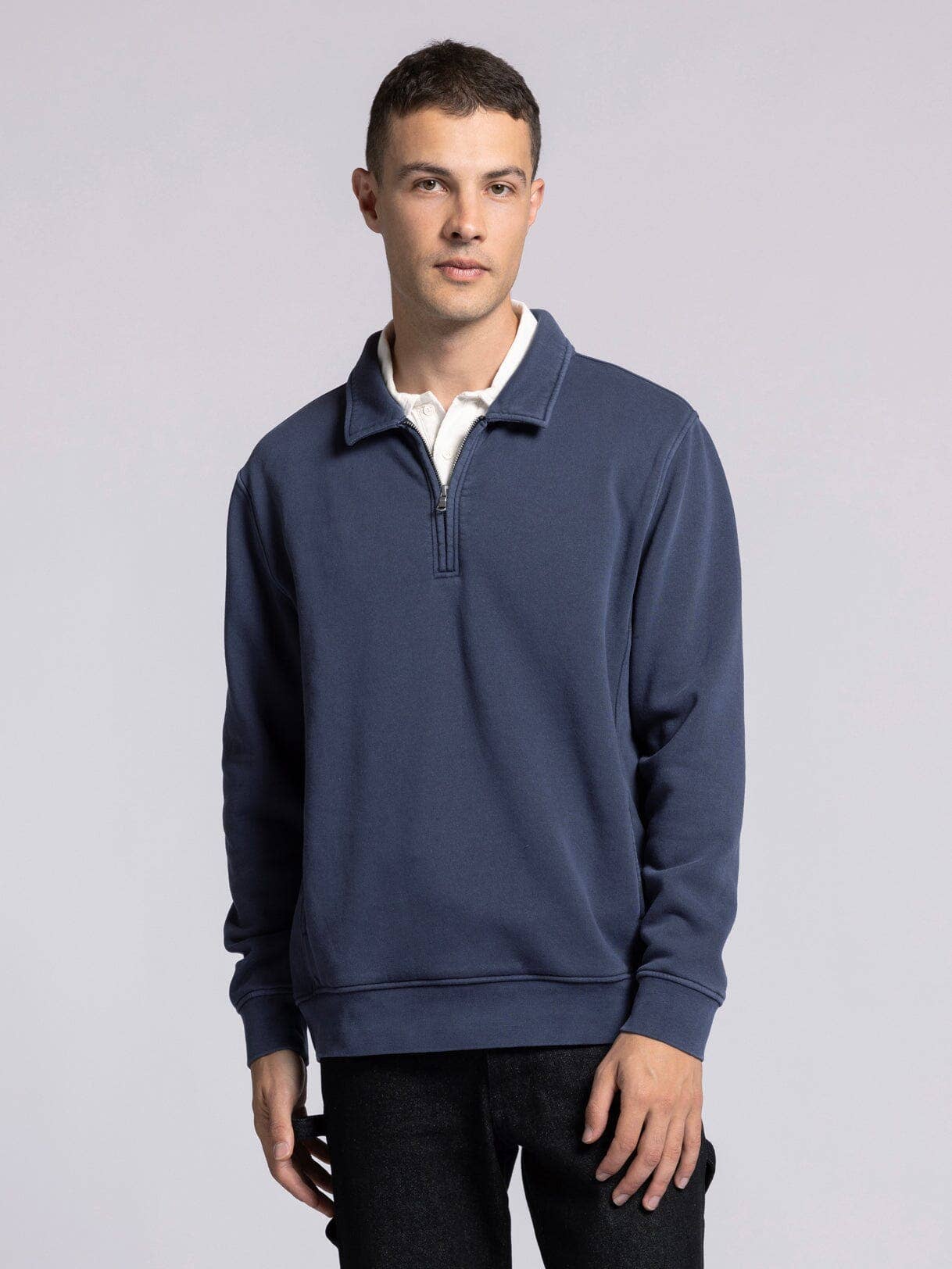 SURPLUS QUARTER ZIP - Half Zip Pullover