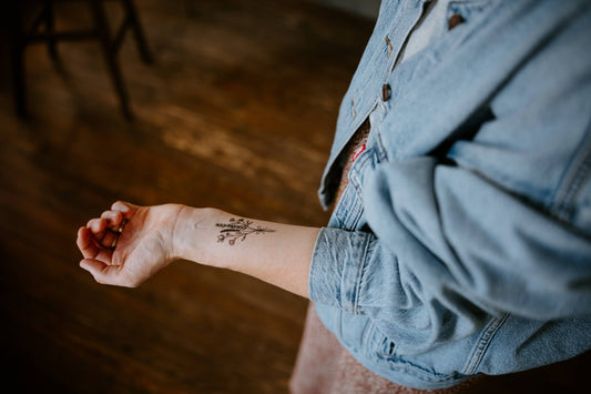 Garden Stems Temporary Tattoos