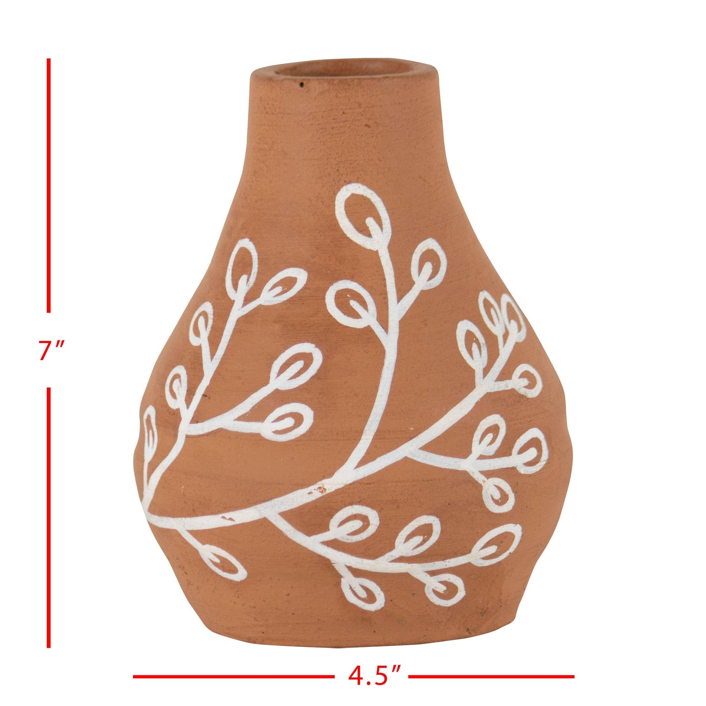 Nicole Terracotta Bud Vase