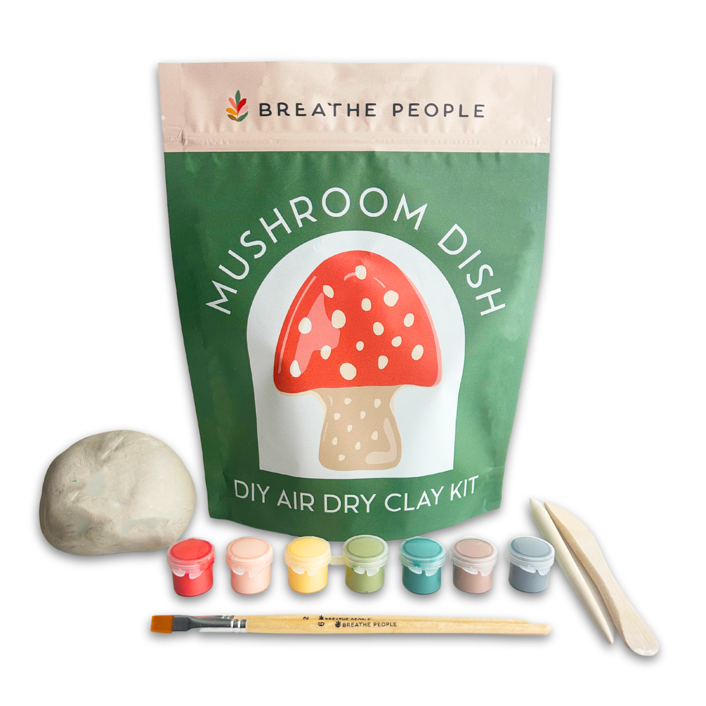 DIY Clay Kit- Mushroom Dish