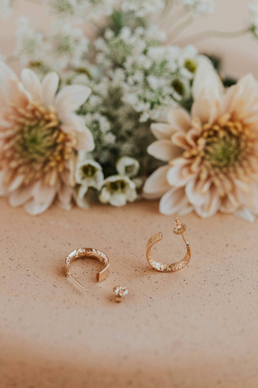 Ora Hoops | 14kt Gold Fill + Sterling Silver