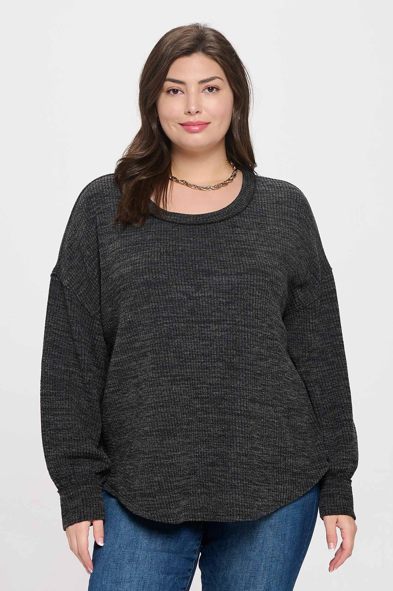 LONG SLEEVE SWEATER TOP