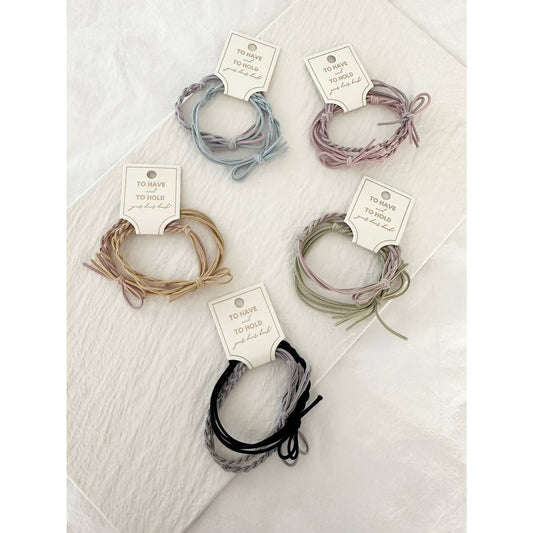 Muted Hairties