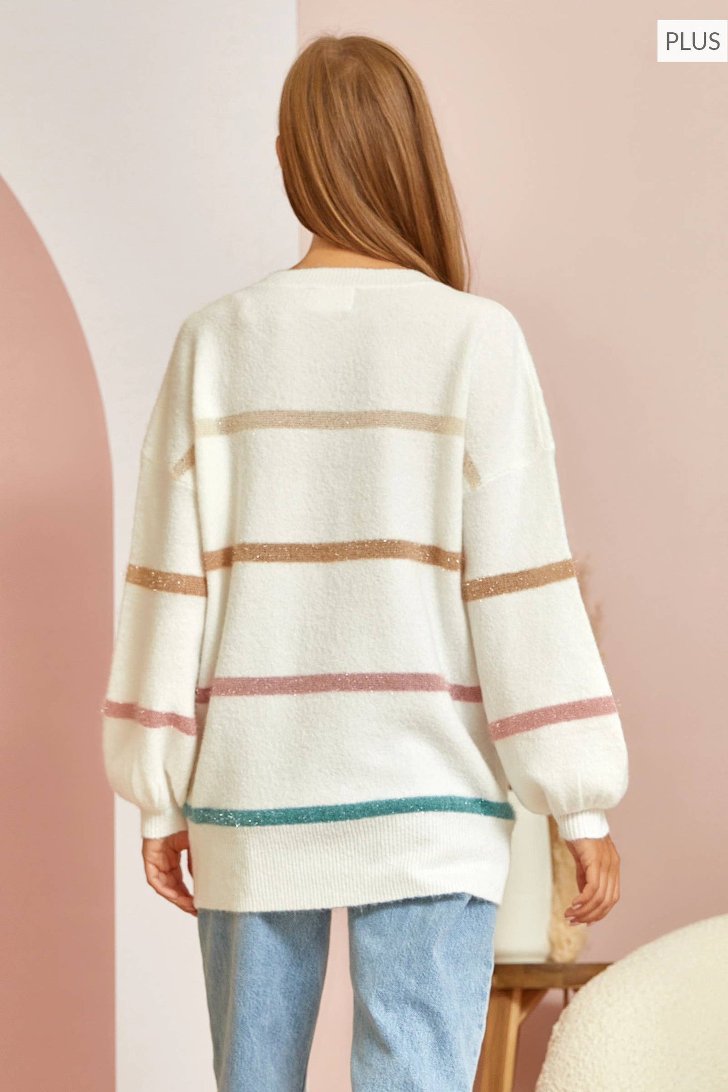 Rainbow Striped Sweater