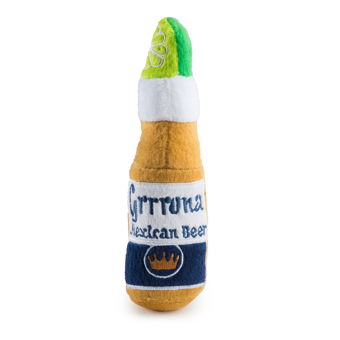 Grrrona Beer Bottle Toy Squeaker Dog Toy