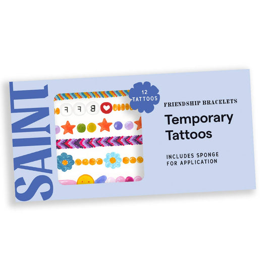 Friendship Bracelets Temporary Tattoo Pack