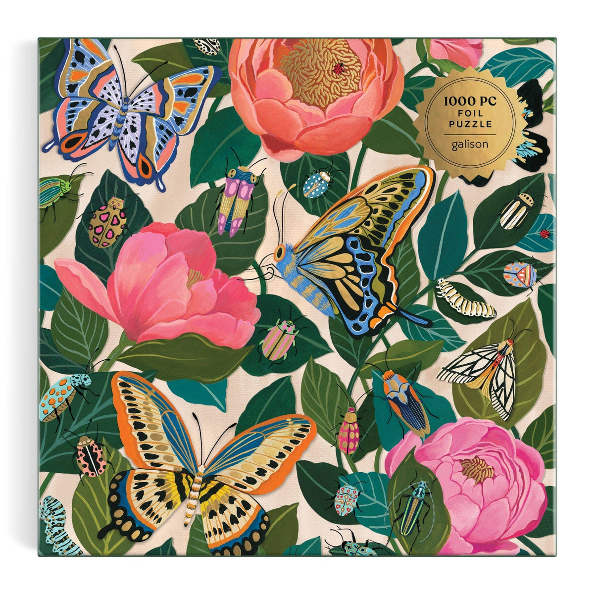 Between the Blooms 1000 Piece Foil Puzzle