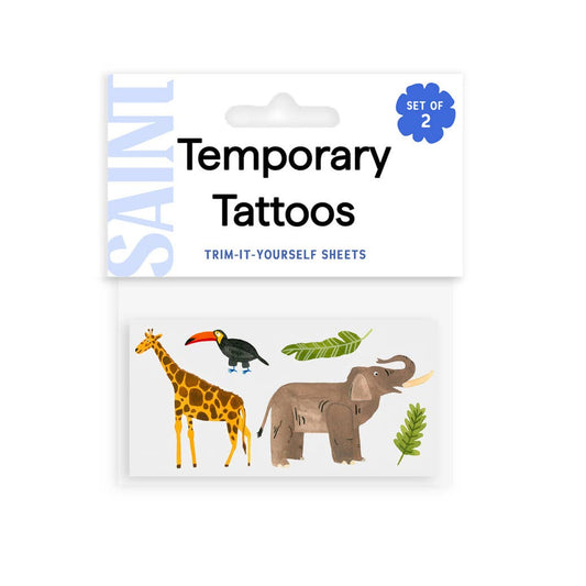 Jungle Temporary Tattoos