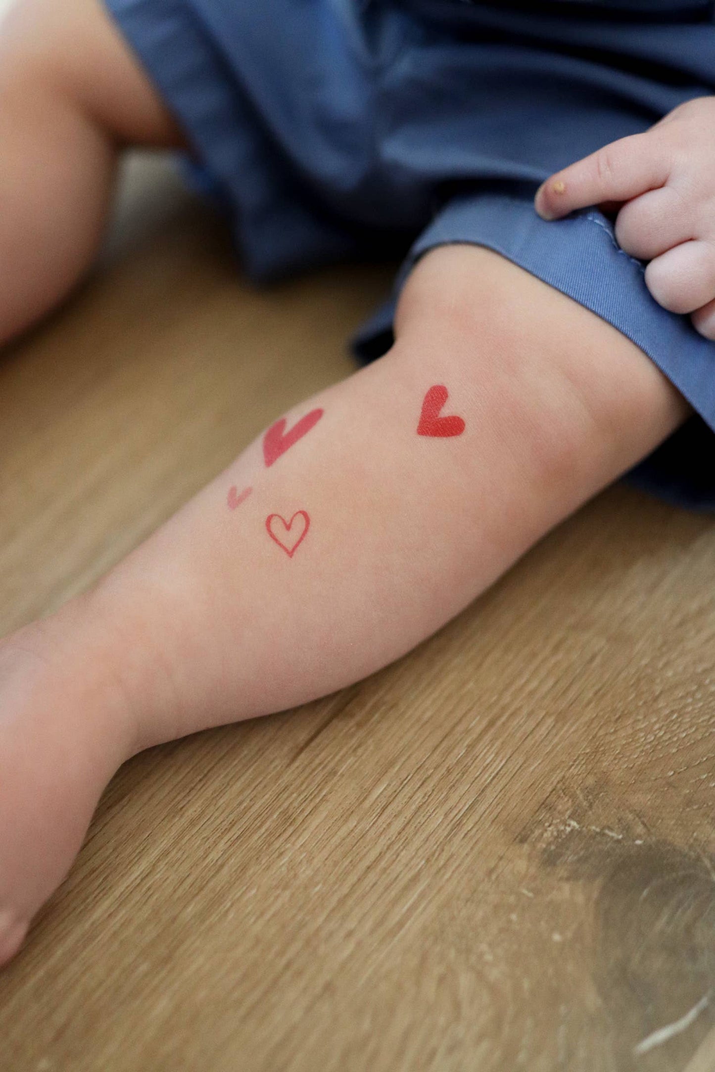 Tiny Hearts Temporary Tattoos