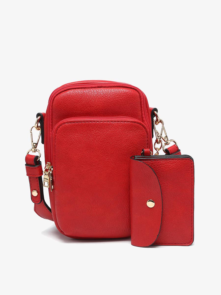 Parker 3 Compartment Crossbody w/ Pouch