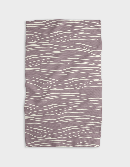 Flowing Sunset Tea Towel