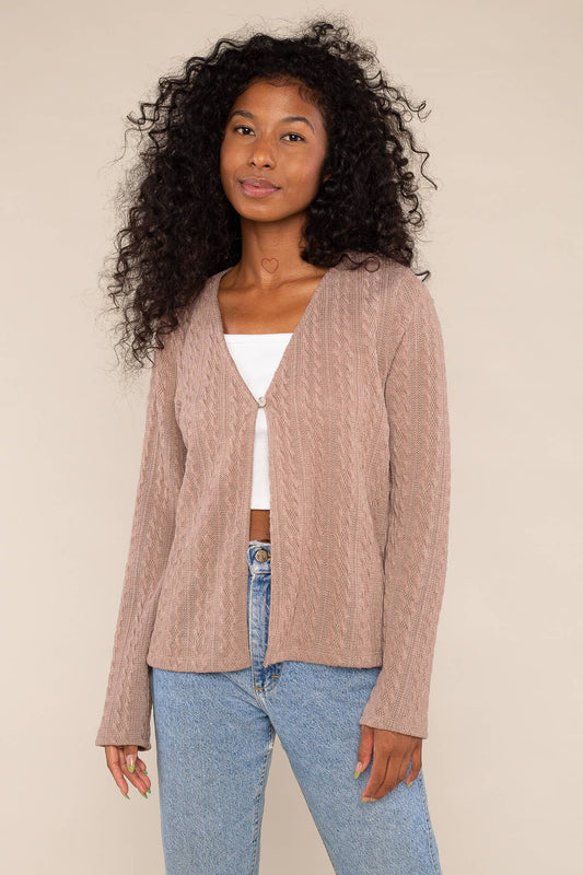 Cable Knit Cardigan