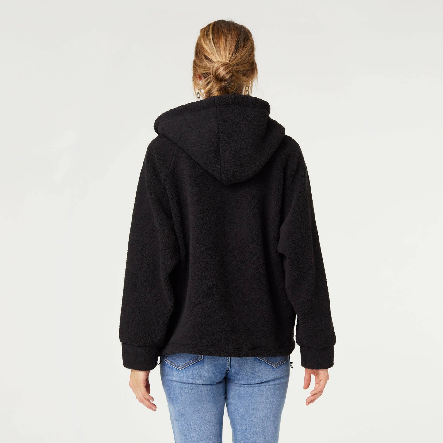 Half-Zip Hooded Sweatshirt