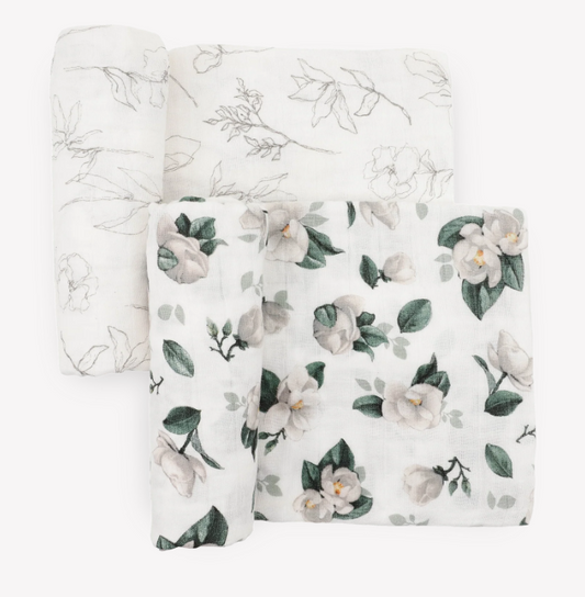Cotton Muslin Swaddle - 2 Pack