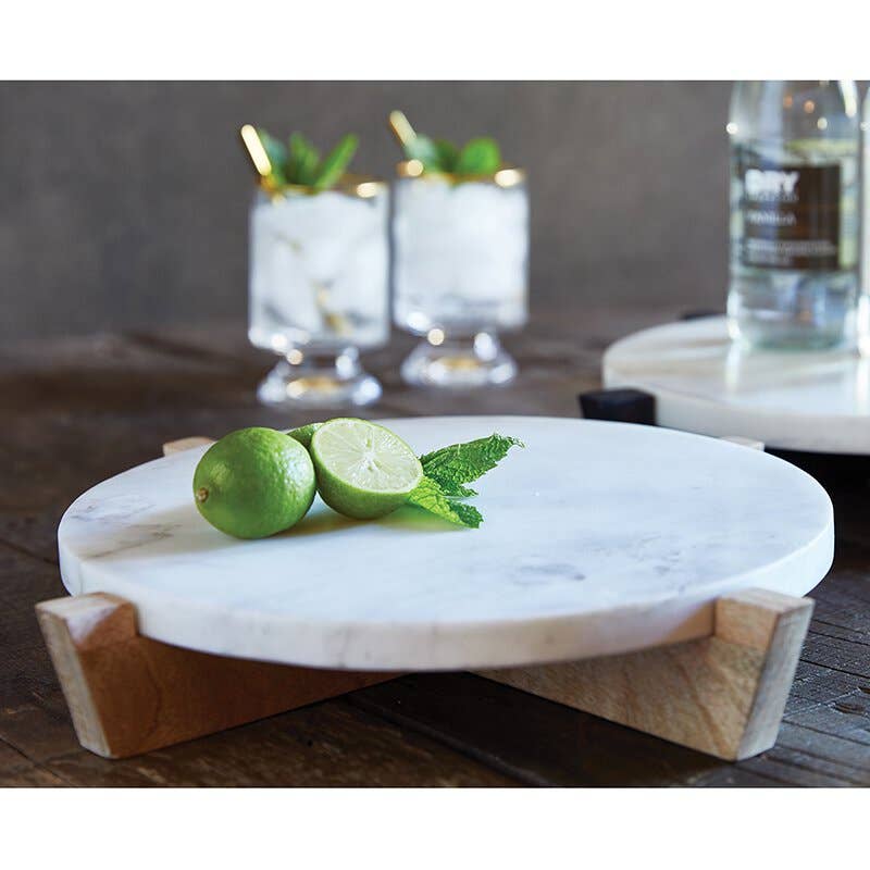 Marble Tray + Stand