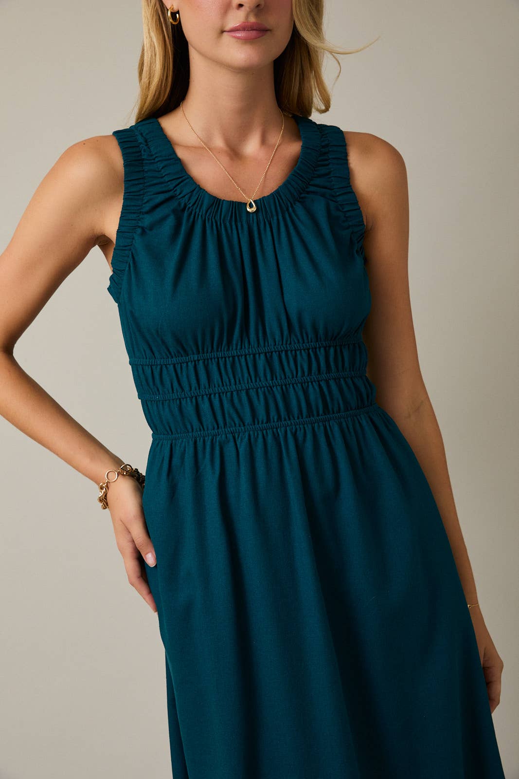 Teal Maxi Dress