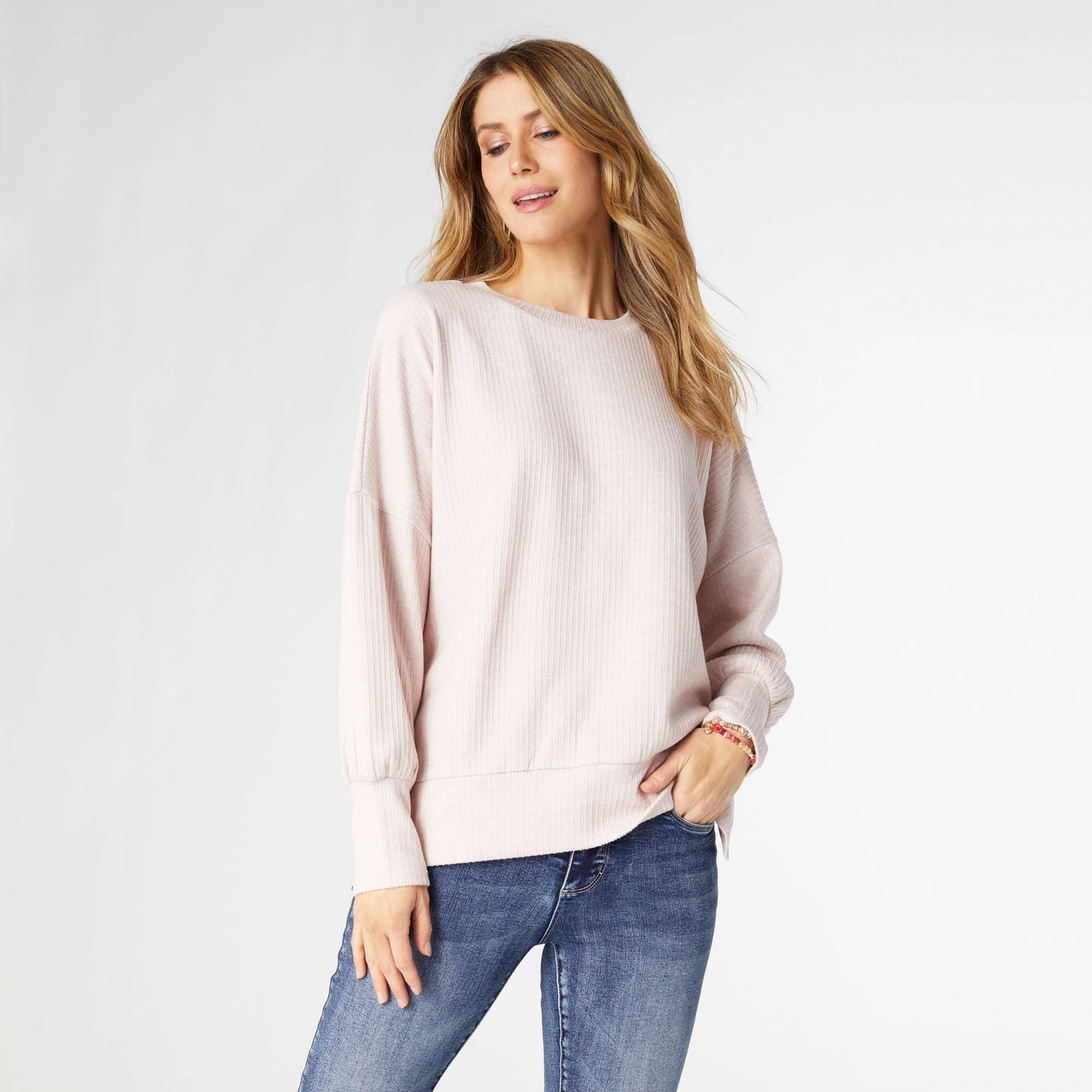 Tansy Supersoft Crew Neck Top