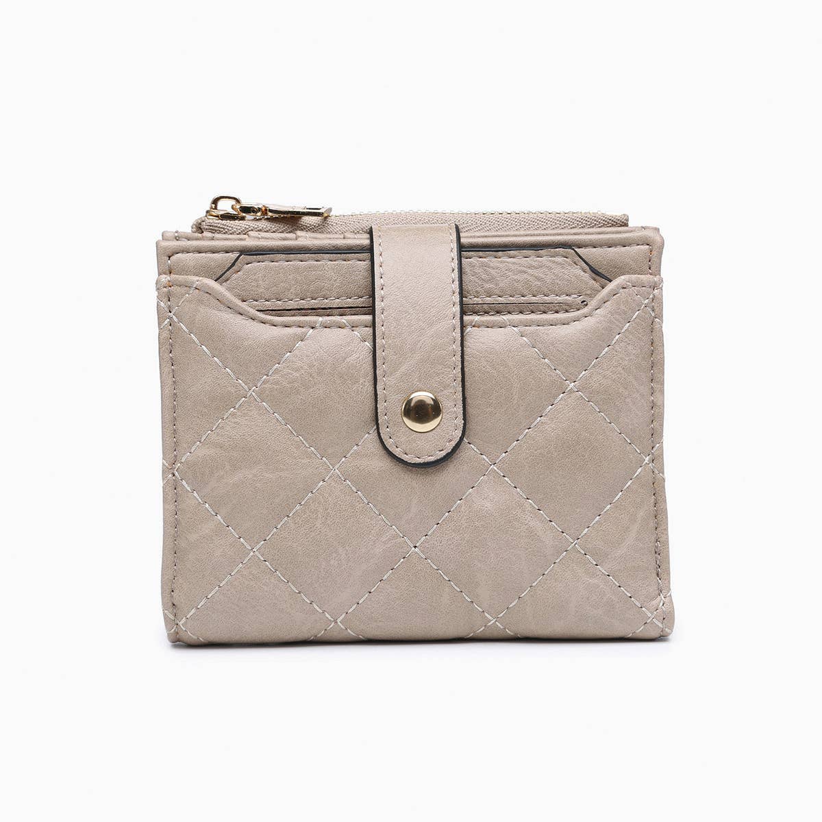 WL2228 Melody Quilted Zip Top Wallet