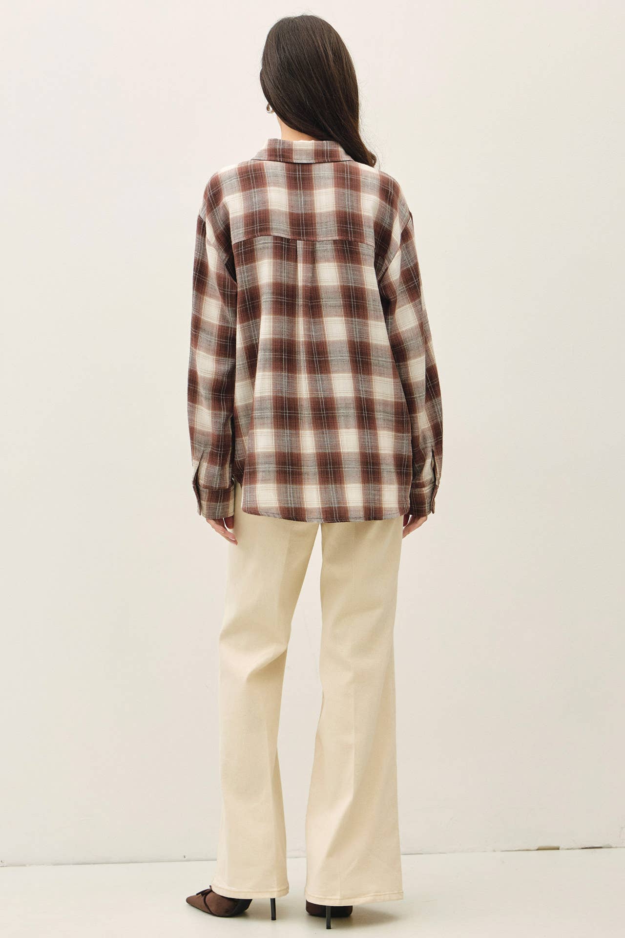 Dune Plaid Flannel Shirt