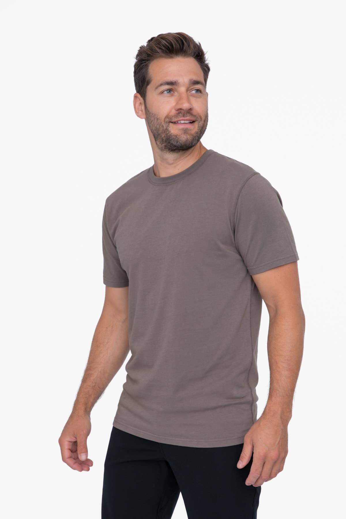 Pima Cotton Blend Short Sleeve Tee