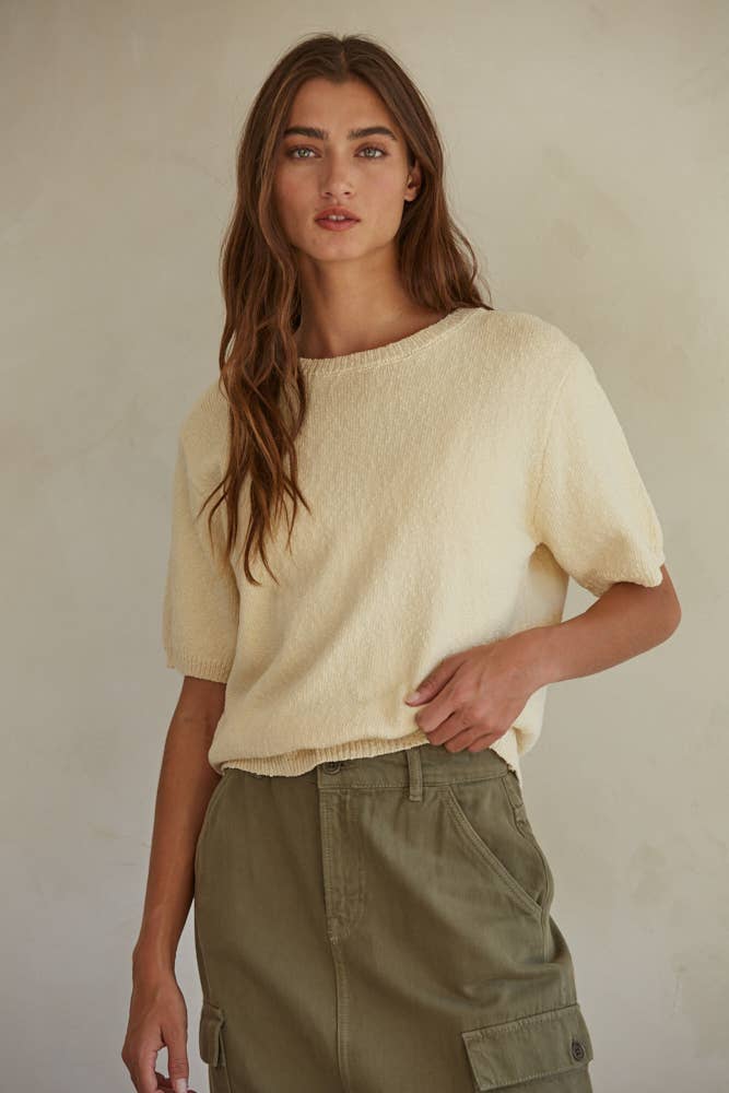 Knit Sweater Top