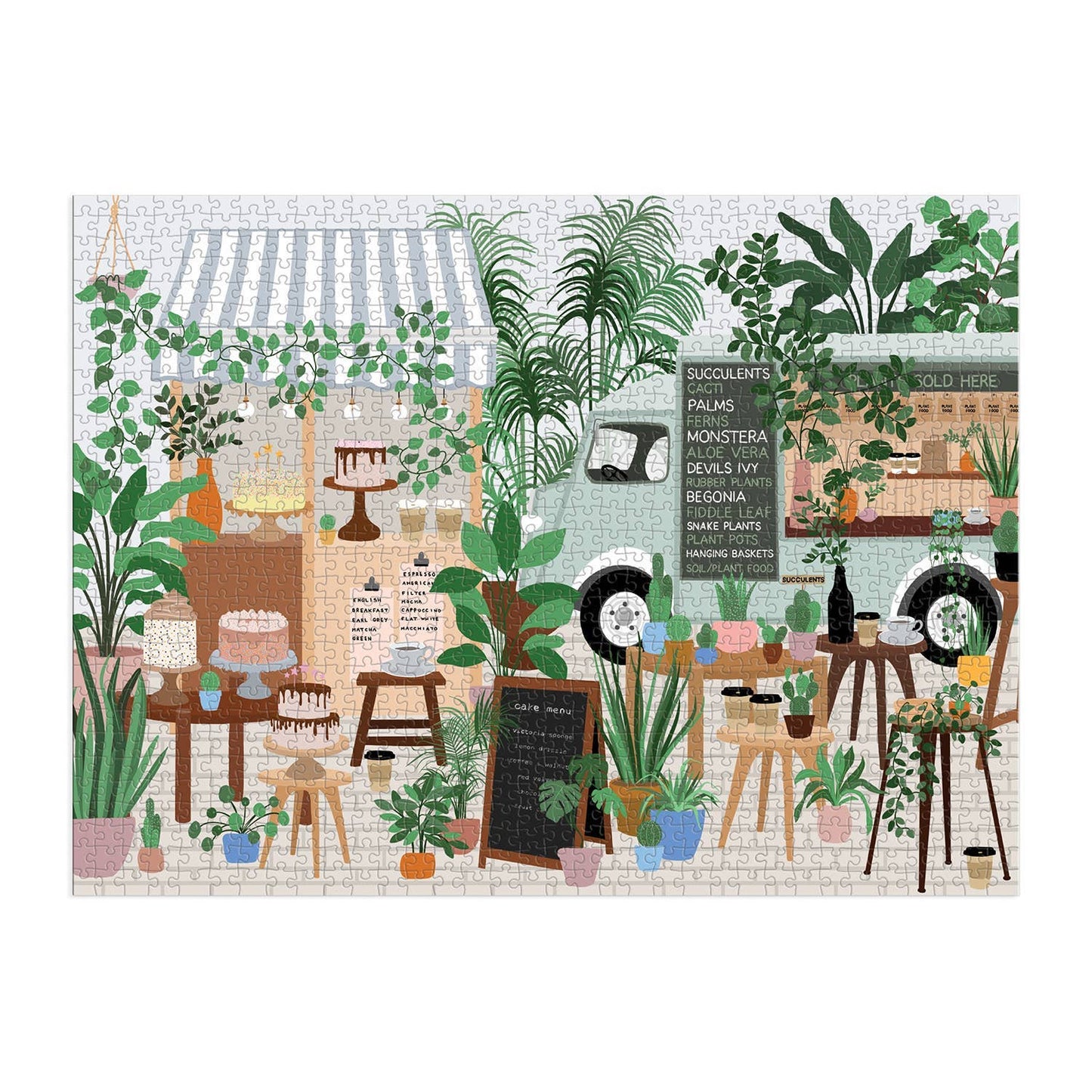 Plant Cafe 1000 Piece Puzzle