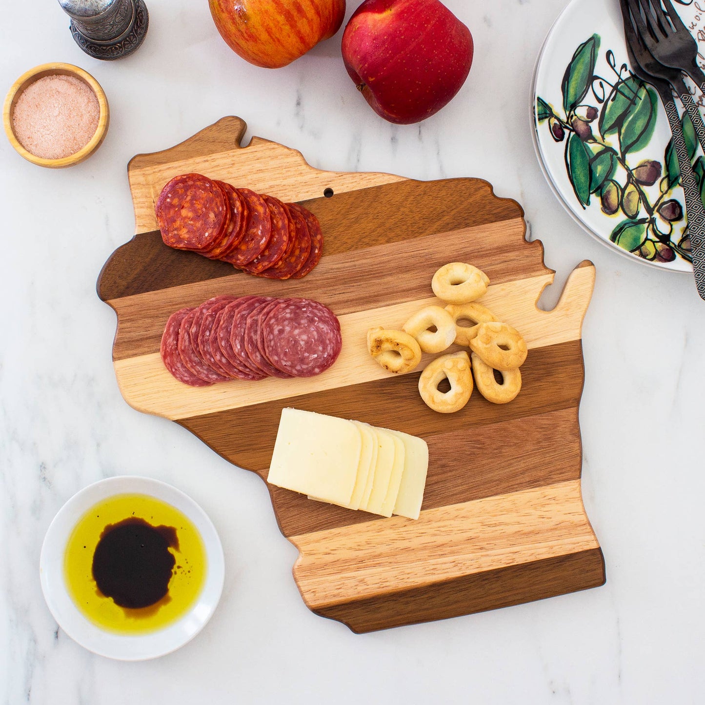 Shiplap Series Wisconsin Serving Board