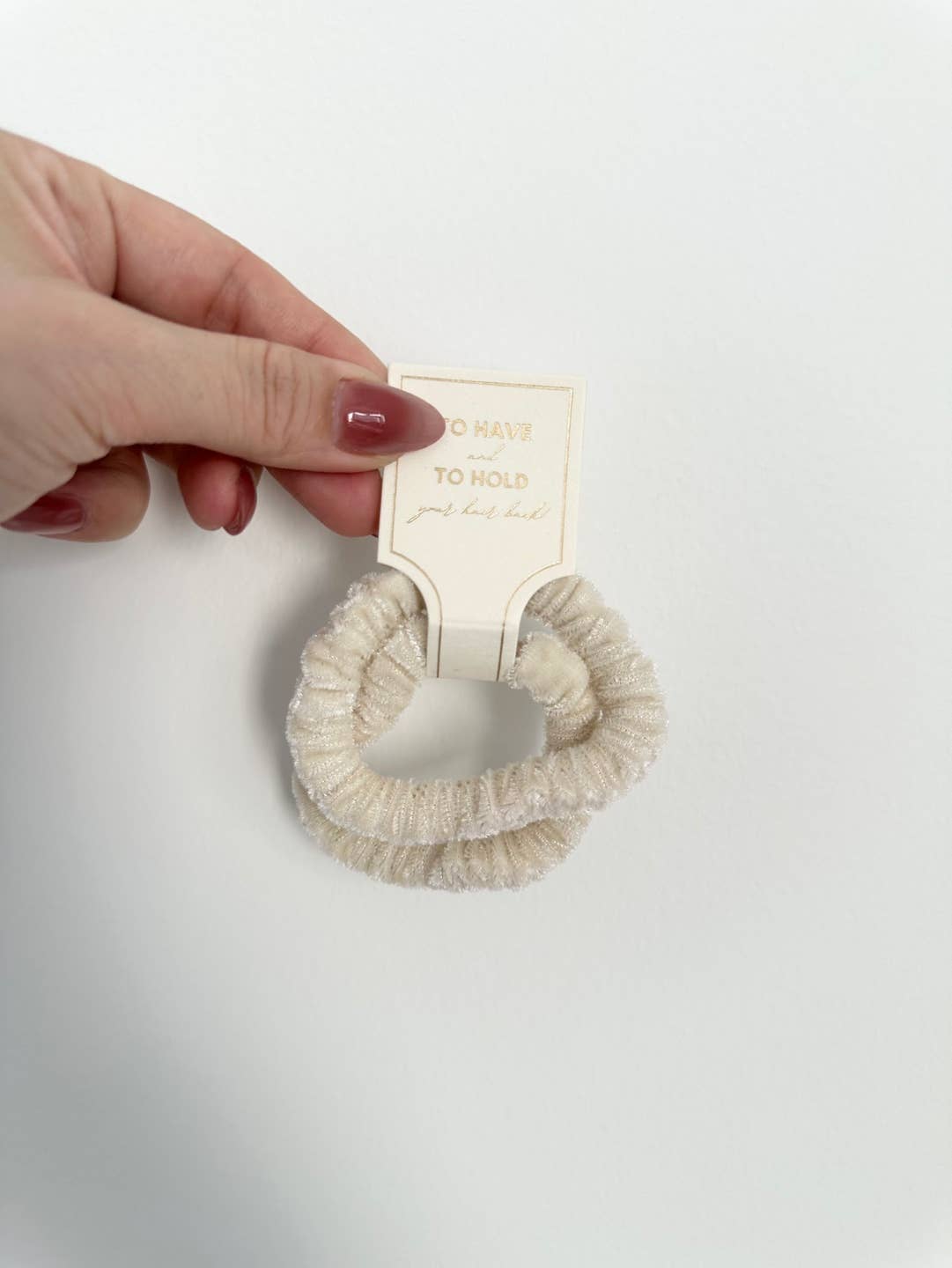 Velvet Scrunchie / Hair Tie