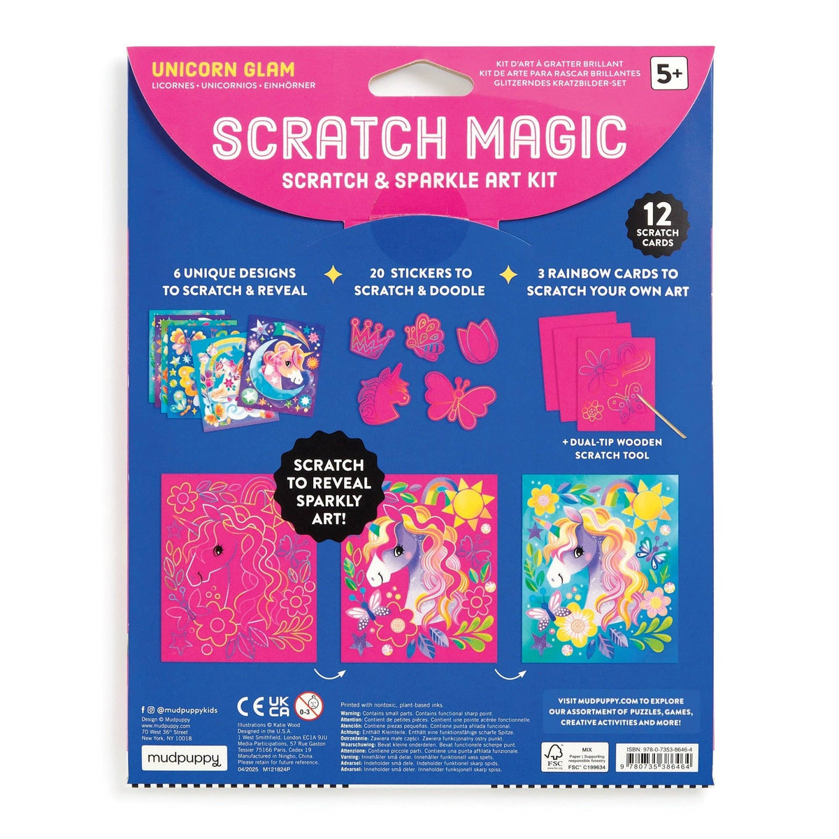 Unicorn Glam Scratch Magic