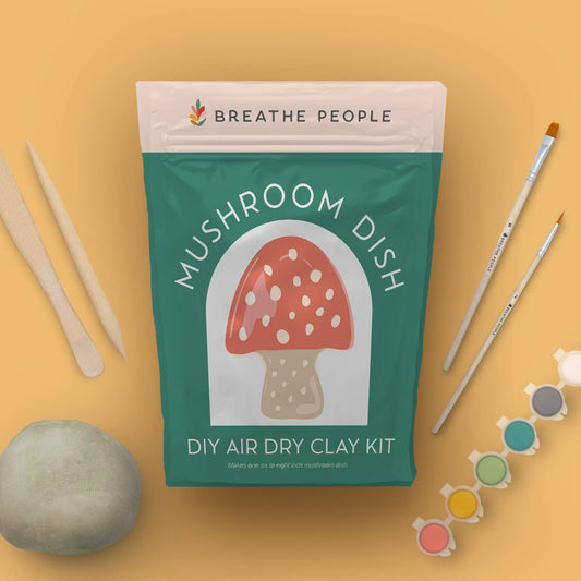 DIY Clay Kit- Mushroom Dish