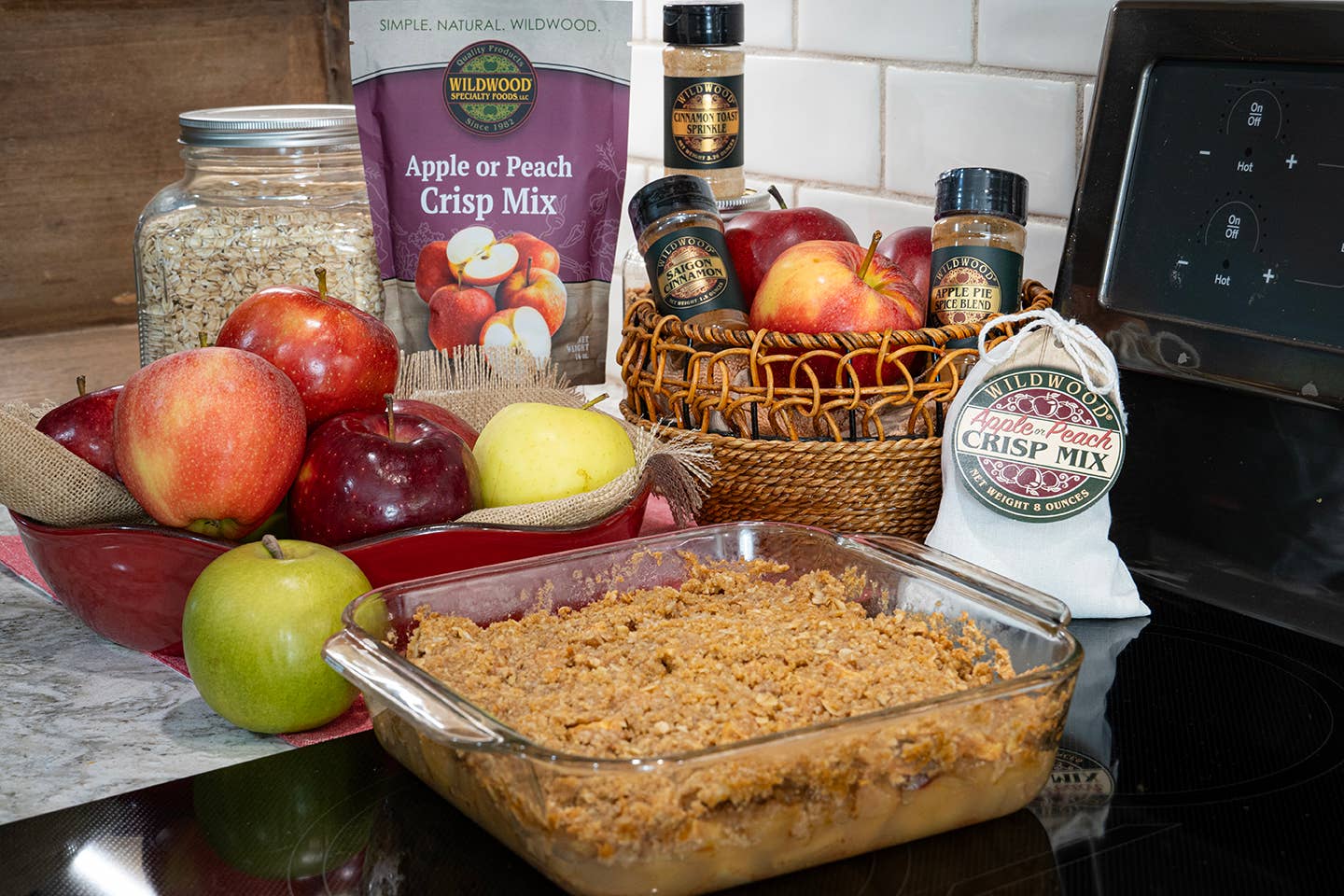 Apple & Peach Crisp Mix