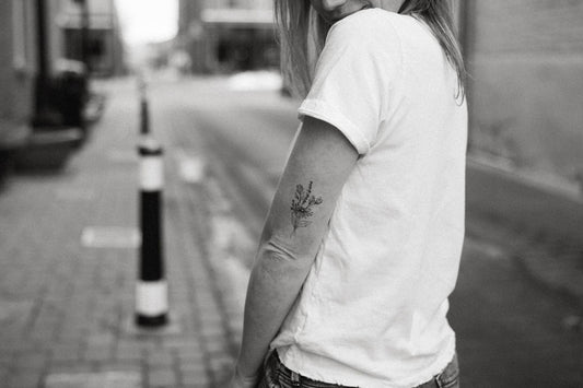 Meadow Flora Temporary Tattoos