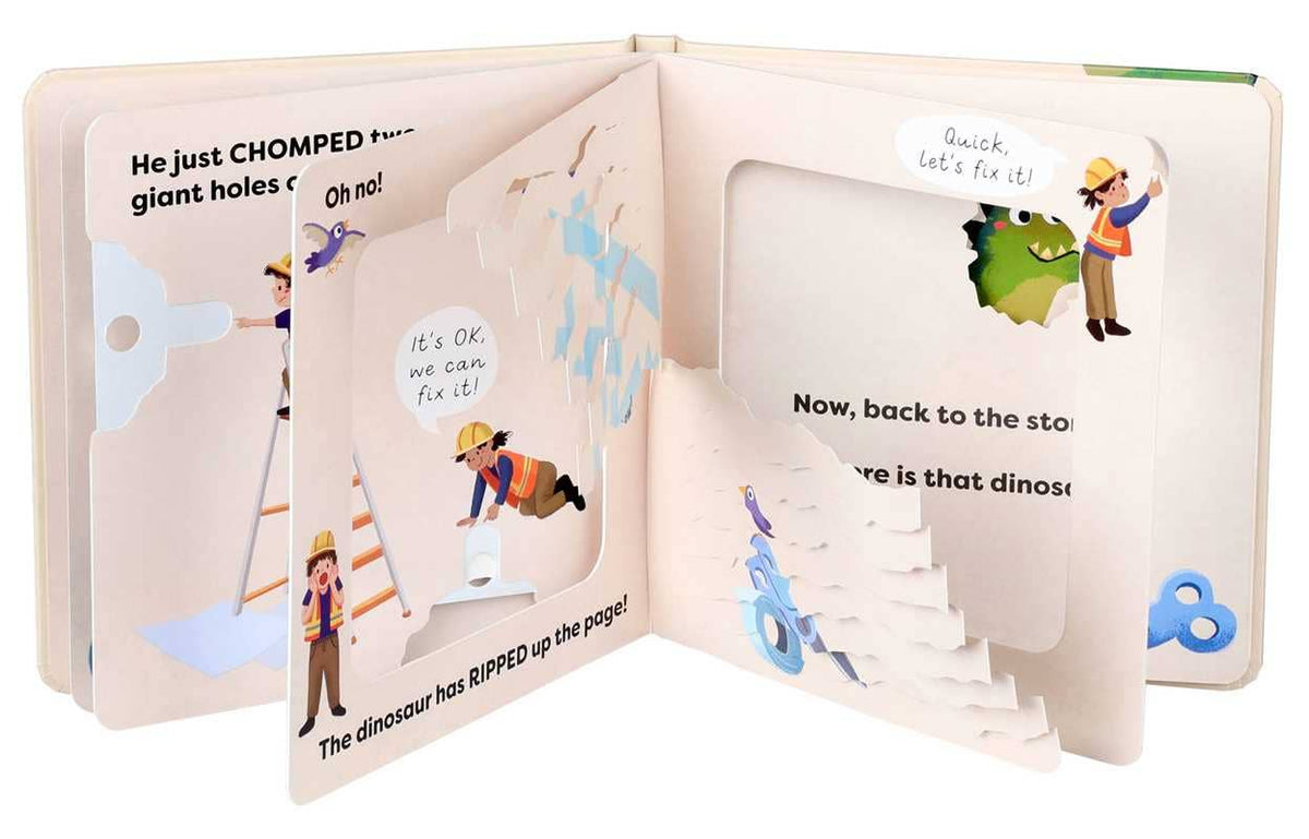 Fix This Book: A Dinosaur Broke It! by Editors