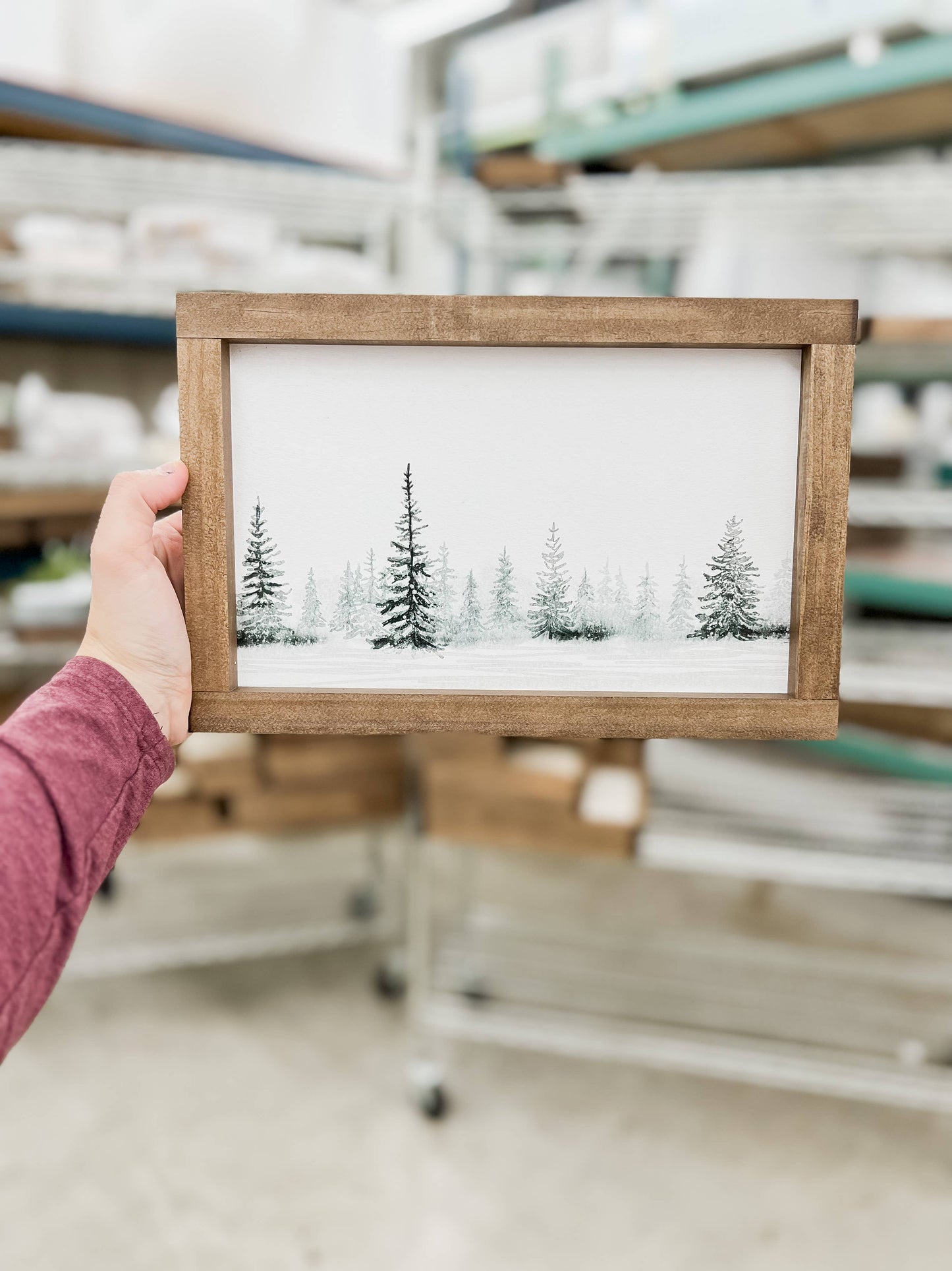 Winter Tree Landscape