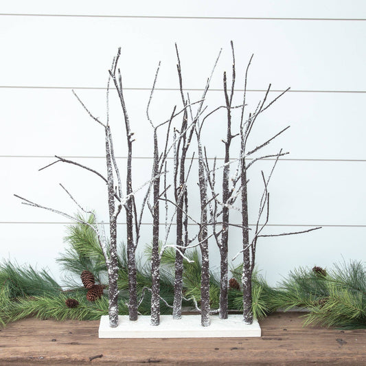 Led Lighted Tree Forest, Brown (PC)