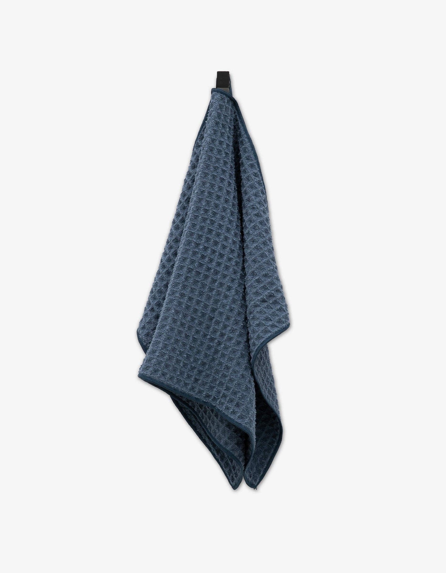 Midnight Blue Waffle Hand Towel