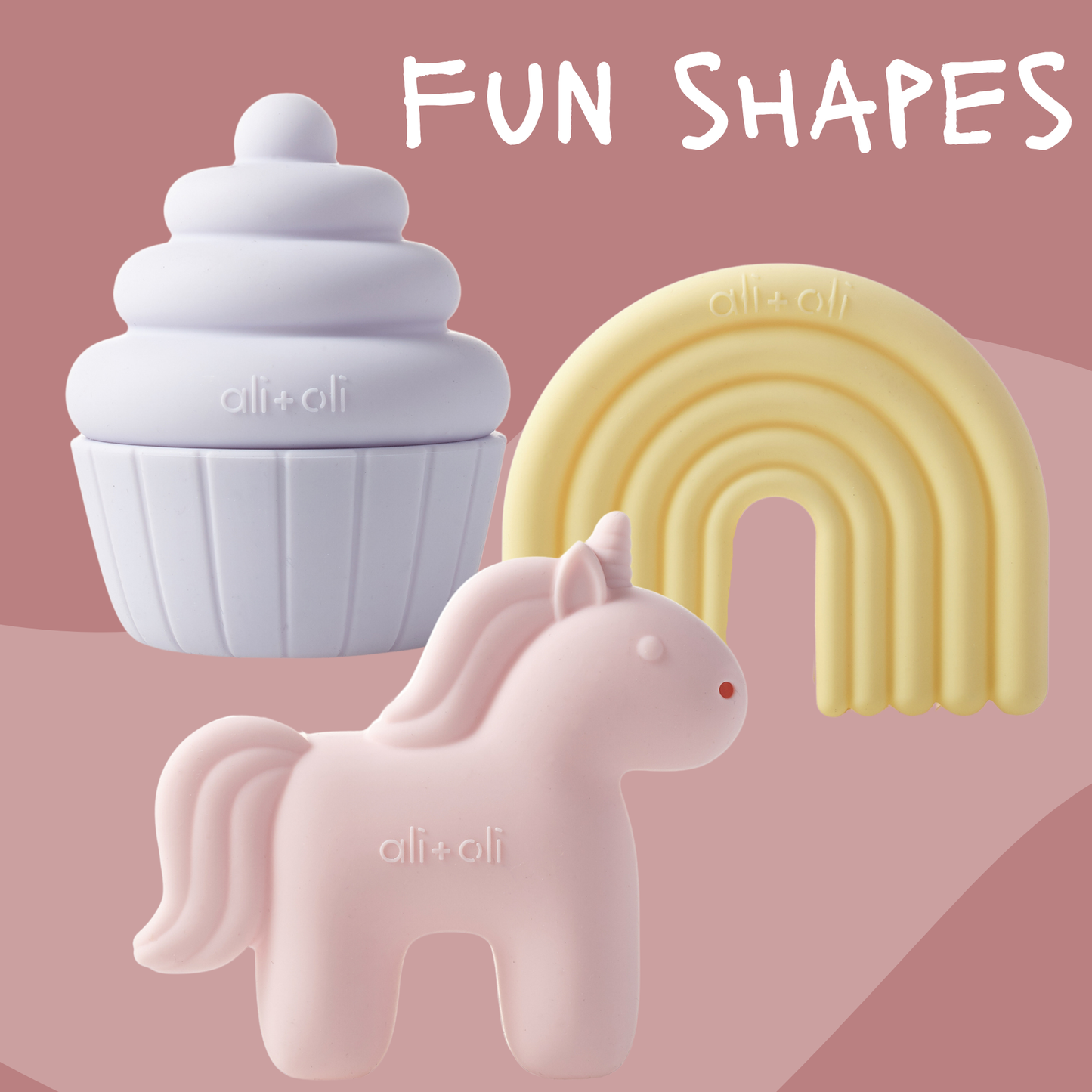 Squirt Water Bath Toy Set (Unicorn Theme) Mold Free