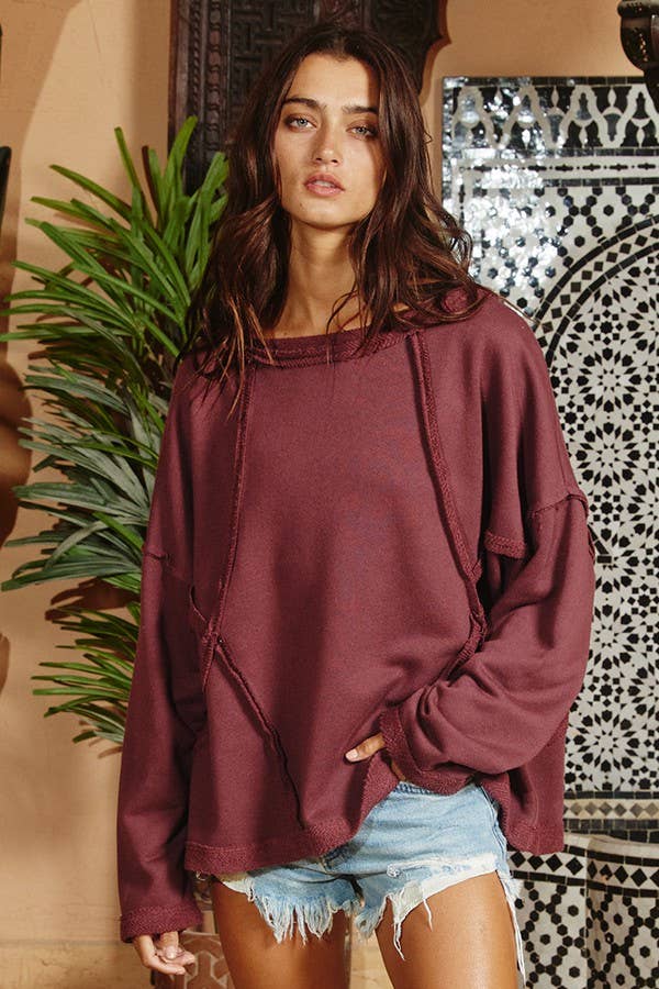 Raw Edge Top