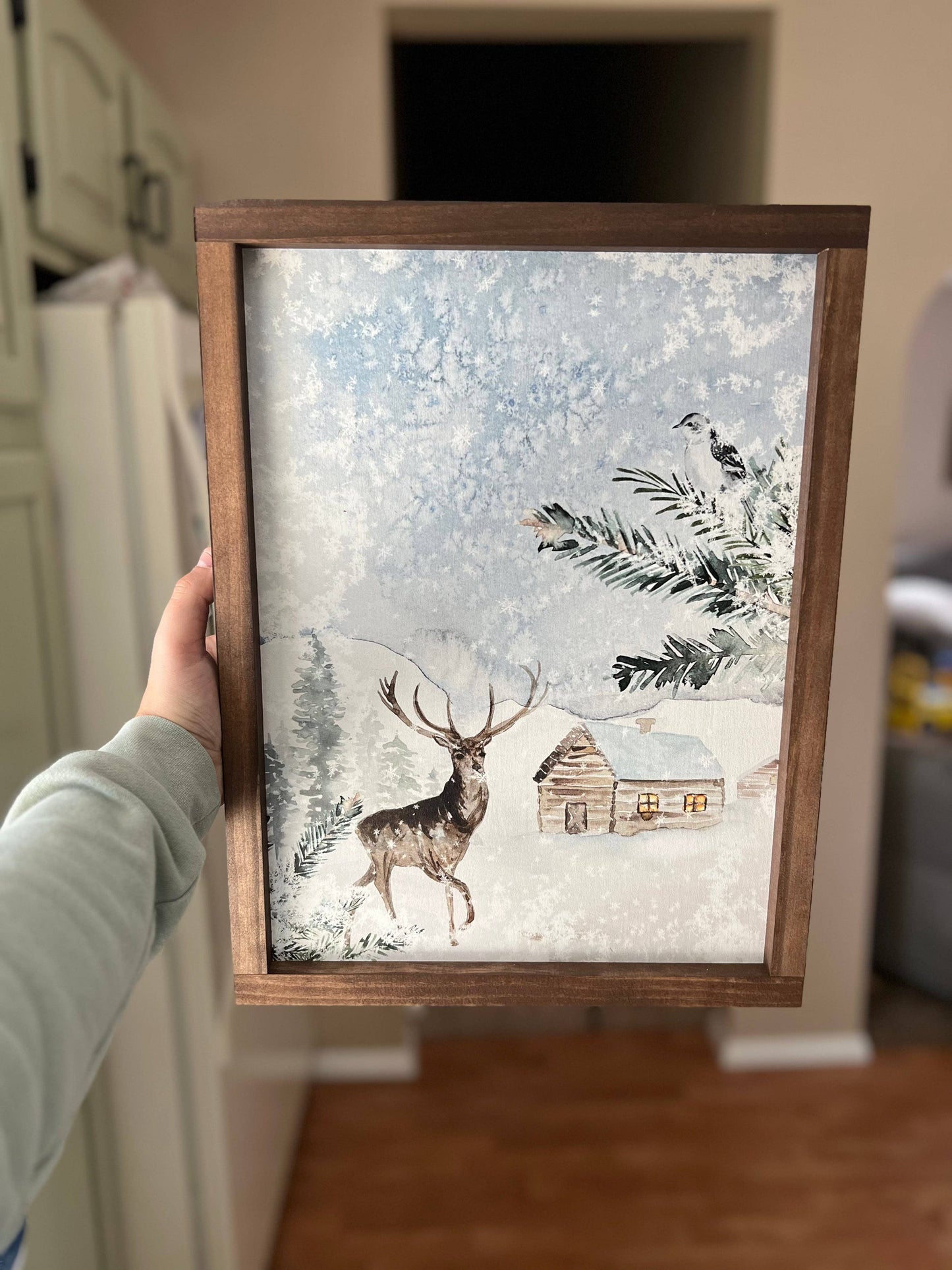 Winter Morning | Christmas Home Decor, Christmas Wall Decor