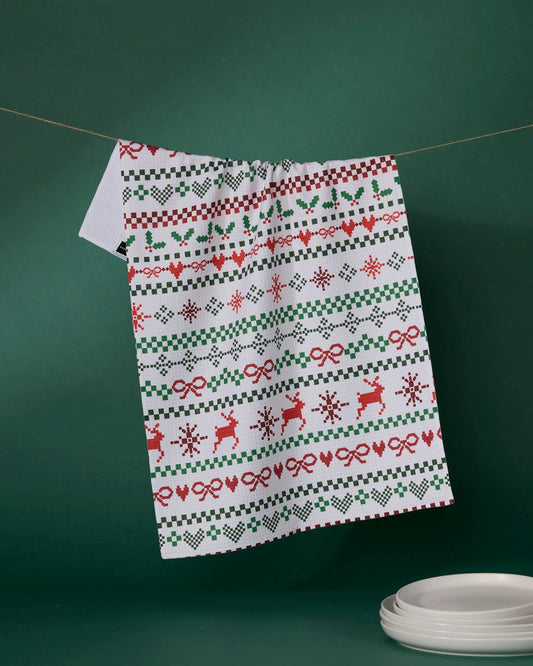 Ugly Sweater Day Tea Towel