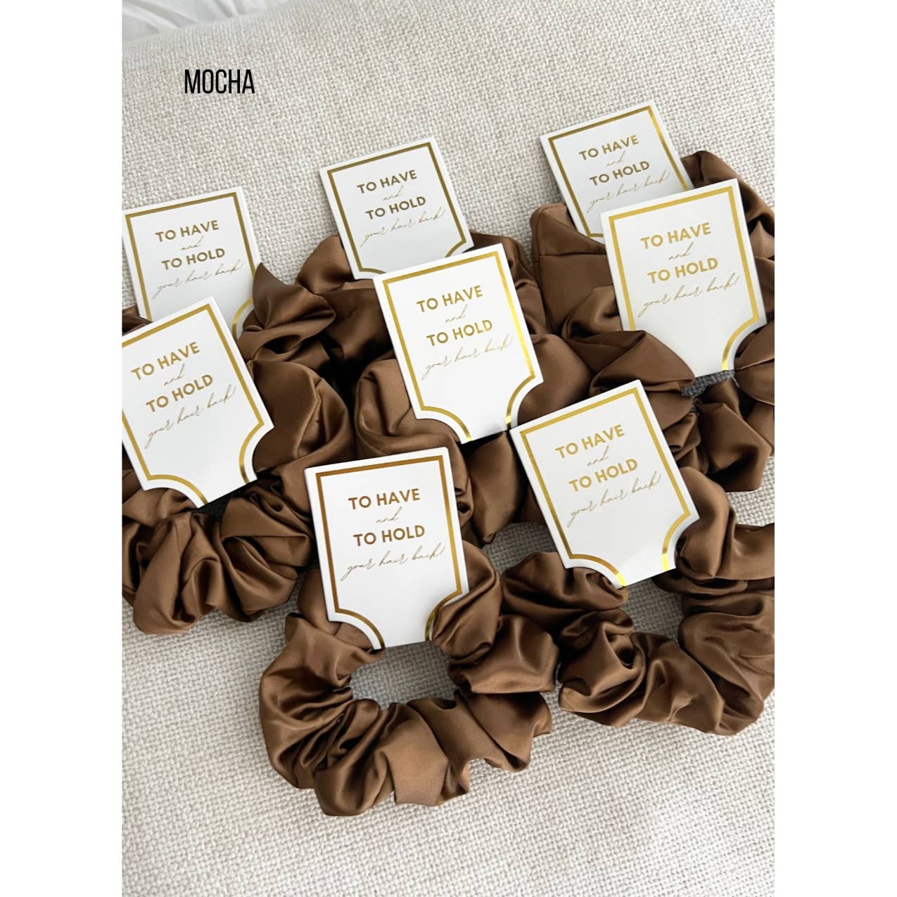 Silk Satin Scrunchies