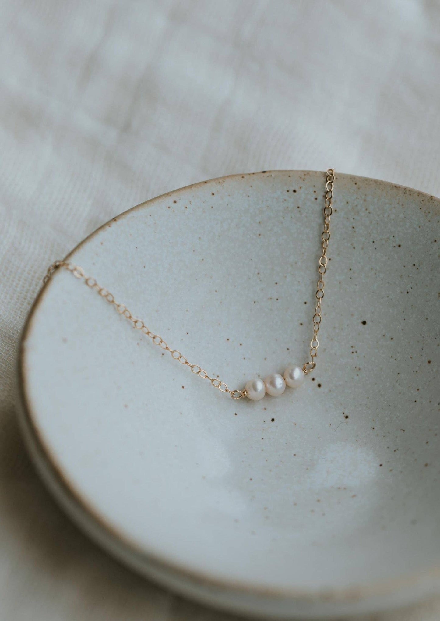 Pearl Linked Necklace