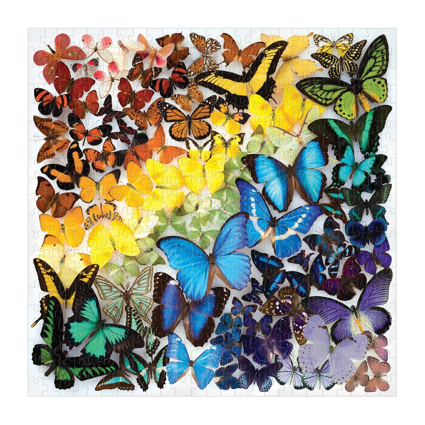 Rainbow Butterflies 500 Piece Puzzle