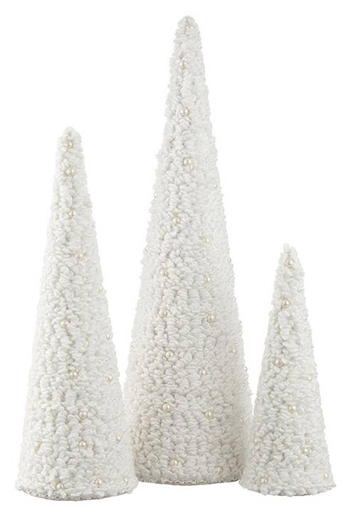 White Yarn Cone Tree