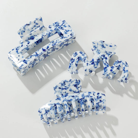 Coastal Blue Claw Clips