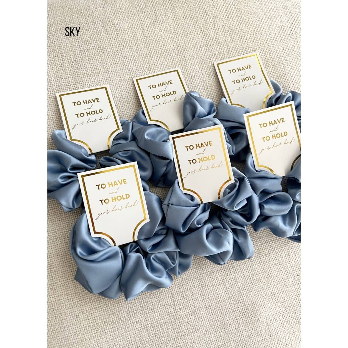 Silk Satin Scrunchies