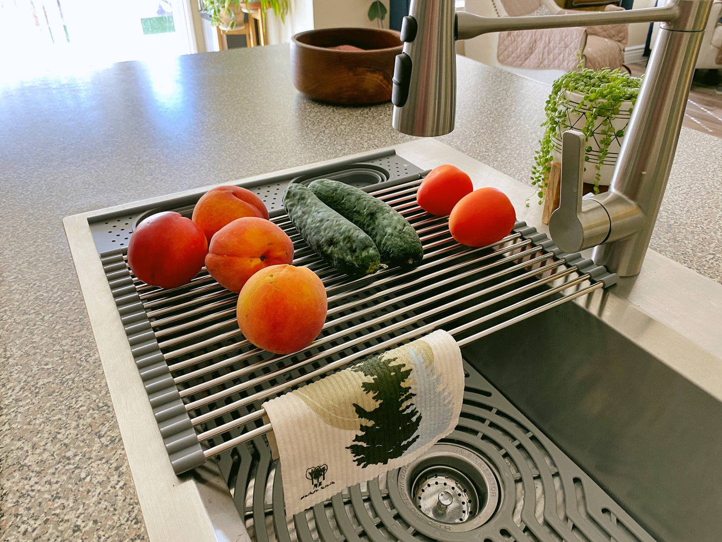 Roll up Dish Drying Rack