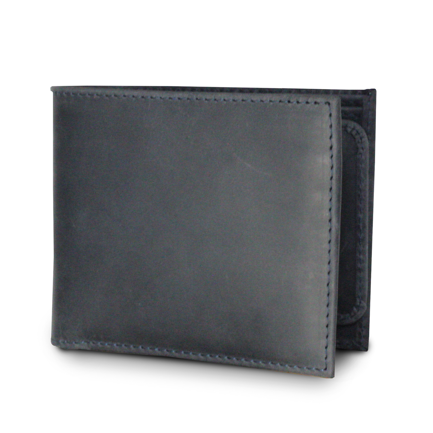 Leather Wallet  Electric Black