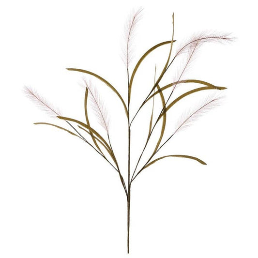 Artificial Plume Grass Spray - 27"