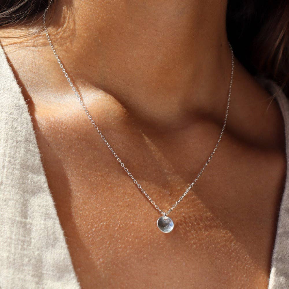 Cove Droplet Necklace | 14k Gold fill or Sterling Silver